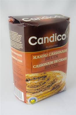 Cassonade de Candi Brune CANDICO 1Kg