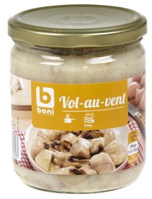 Vol au Vent (garniture pour bouchée à la reine) Boni 400g