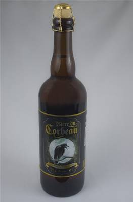 Bière du Corbeau Forte Blonde ou aux Fruits Rouges 9° 75cl