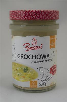 Zupa Grochowa SOUPE AUX HARICOTS 450ml