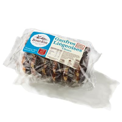 6 Gaufres Liégeoises 390g en sachet individuel - biscuiterie BOURDON