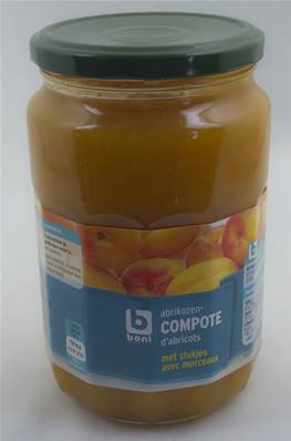 Compote d'Abricots avec Morceaux 600g