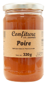 Confiture Extra Artisanale  La Cassonade POIRE 320g