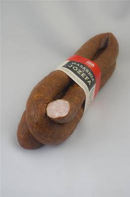 Kielbasa Swojska z Cielecina SAUCISSE PORC ET VEAU environ 220g