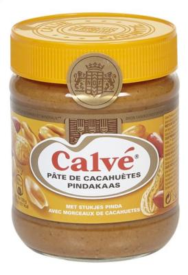 Pâte de Cacahuetes avec morceaux 350g Calvé