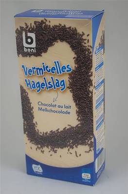 Vermicelles de Chocolat au Lait 600g