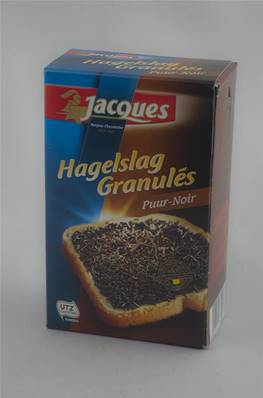 Vermicelles de Chocolat Noir 100% pur beurre de cacao 200g