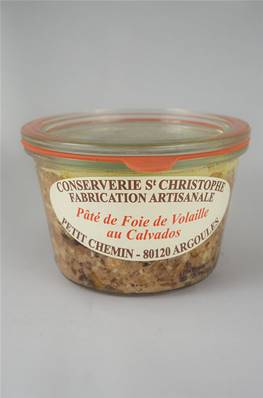 Pâté de Foie de Volaille au Calvados Artisanal 270g