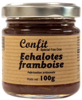 Confit d'Échalotes et Framboise 100g