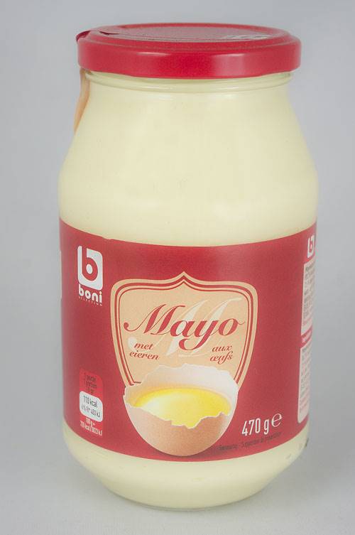 Sauce Mayonnaise aux Oeufs BONI 470g Colruyt Trésors du Nord