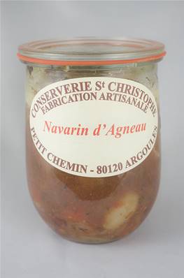 Navarin d'Agneau (450g d'Agneau d'Irlande) Artisanal 900g