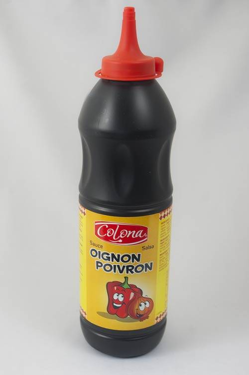 Sauce OIGNON POIVRON 890g Colona - Trésors du Nord