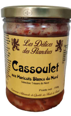 Cassoulet aux haricots blancs du NORD 750g