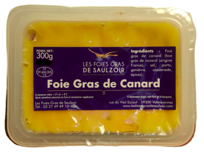 Foie Gras de Canard Artisanal 300g