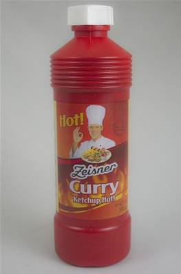 Sauce Ketchup Curry Zeisner  425ml tube plastique