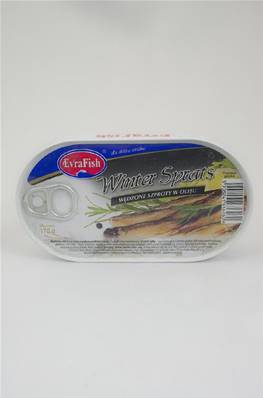 Wedzone Szproty w Oleju SPRATS FUMES A L'HUILE 170g