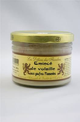 Emincé de Volaille aux gaufres Flamandes 380g