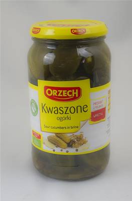 Ogorki Kiszone POLONIA CORNICHONS AU SEL 860g