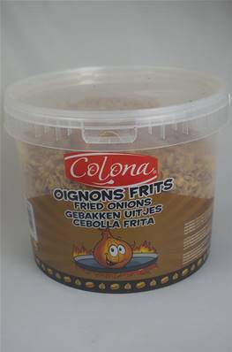 Seau Oignons Frits 1,5kg