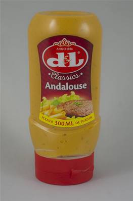 Sauce Andalouse DL Tube Plastique 300ml