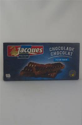 Tablette Belge 60% Chocolat Noir 100% Pur Beurre de Cacao 180g