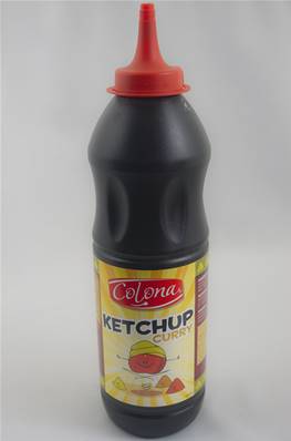 Sauce Ketchup Curry Colona 1080g tube plastique