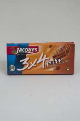 Mini Tablette Jacques Chocolat au Lait Praliné 40g