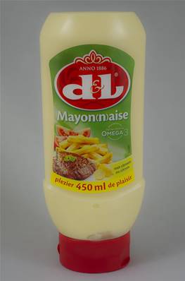 Sauce Mayonnaise au citron DL 450ml tube plastique