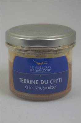 Terrine du CH'TI à la Rhubarbe 90g