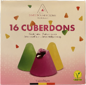 16 Cuberdons Belges Mélange (8 parfums) 224g