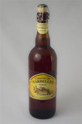 Bière L' Abbaye de Maroilles Triple Blonde 7,7° 75cl