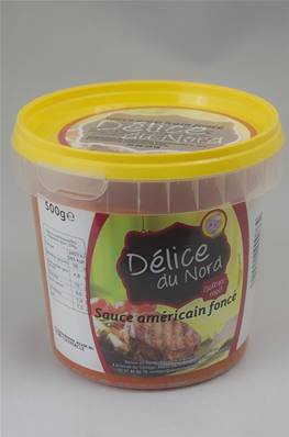 Seau de Sauce Américaine Fermette 500g - sauce Barraques à frites