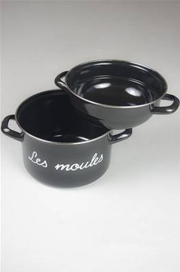 Marmite à Moules BEKA Emaillée Noire 18cm 2,75litres