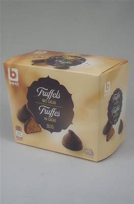 Truffes FANTAISIE Fondant Fourrées au Cacao Noir 200g