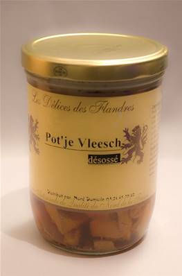 Pot'je Vleesch avec os 4 viandes 750g