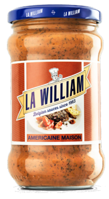 Sauce Américaine Maison LA WILLIAM 300ml  - Recette authentique belge