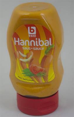 Sauce Hannibal 300ml tube plastique
