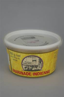 Marinade INDIENNE sans Allergène 200g