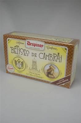 Coffret Carton Bêtises de Cambrai SAVEUR CHOCO MENTHE 250g