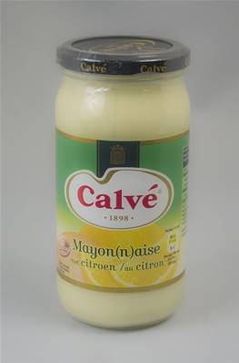 Mayonnaise au citron calvé 650ml
