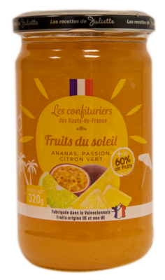 Confiture Fruits du Soleil 320g