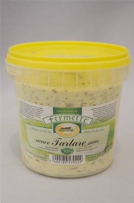 Seau de sauce Tartare fermette 500g - sauce Barraques à frites