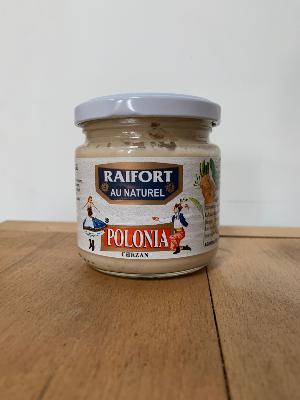 Lot 6x Raifort au naturel - Polonia - pot 200g