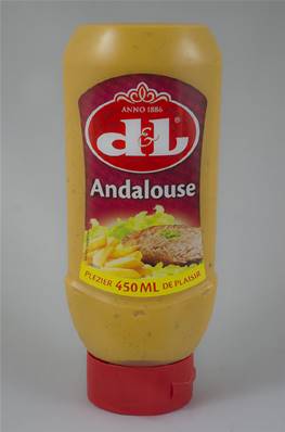 Sauce Andalouse DL 450ml Tube Plastique