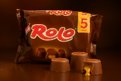 Sachet 5 Bonbons au Chocolat au lait et Caramel ROLO 166,4g