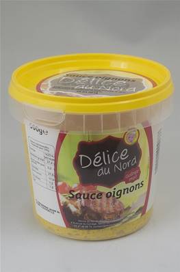 Seau de Sauce Oignon fermette 500g  - sauce Barraques à frites