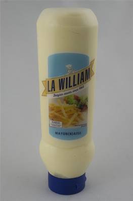 Sauce Mayonnaise LA WILLIAM Tube Plastique 710ml