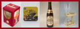 Bières, Verres à bière et Publicité brassicole Belge