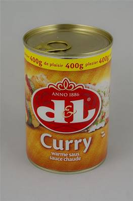 Sauce au Curry Chaude Boite DL 400ml