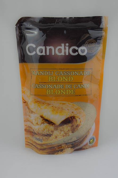 Cassonade de candi blonde 1kg Candico - Nevejan